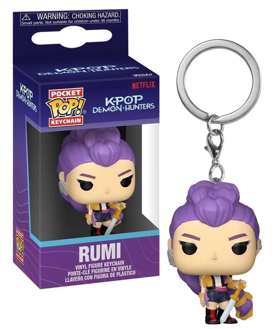 DEMON HUNTERS Funko Pop Rumi portachiavi