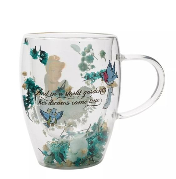 DISNEY Cenerentola tazza vetro