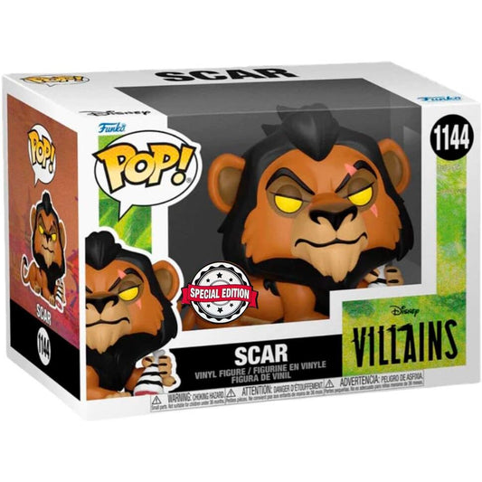 DISNEY FUNKO POP Disney Villains Scar Exclusive