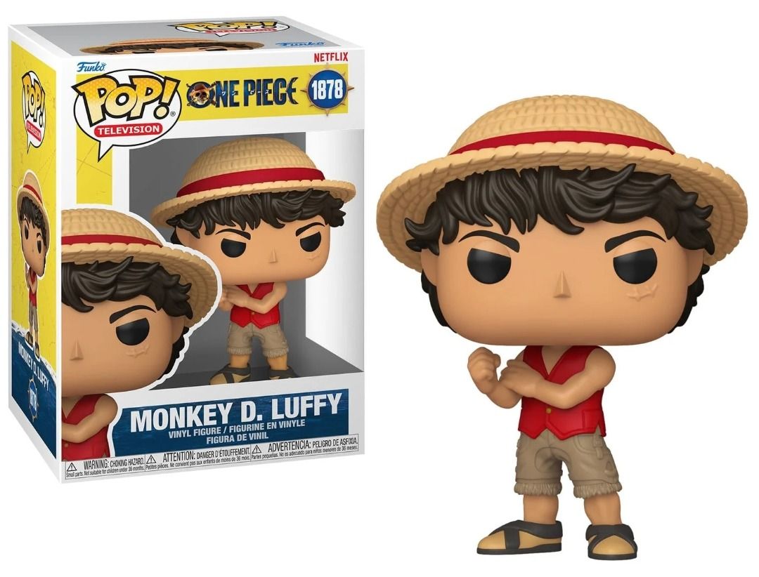 ONE PIECE FUNKO POP Netflix Monkey D. Luffy