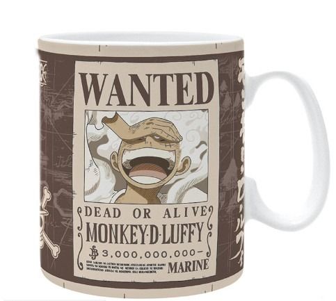 ONE PIECE Luffy Wanted tazza