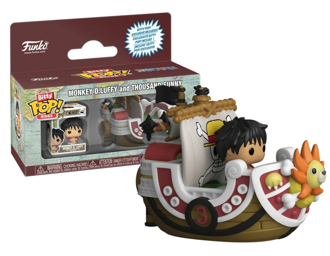 ONE PIECE FUNKO POP Bitty Pop Ride - Thousand Sunny with Luffy