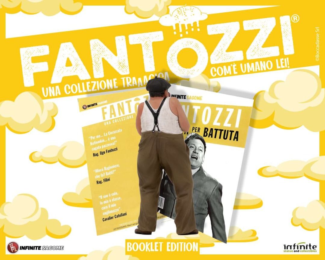 FANTOZZI Com'e' Umano Lei booklet edition figure