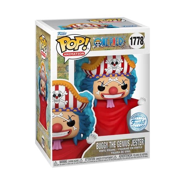 ONE PIECE FUNKO POP Buggy (Post Time-Skip)