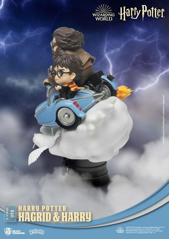 HARRY POTTER Hagrid & Harry D - Stage statua