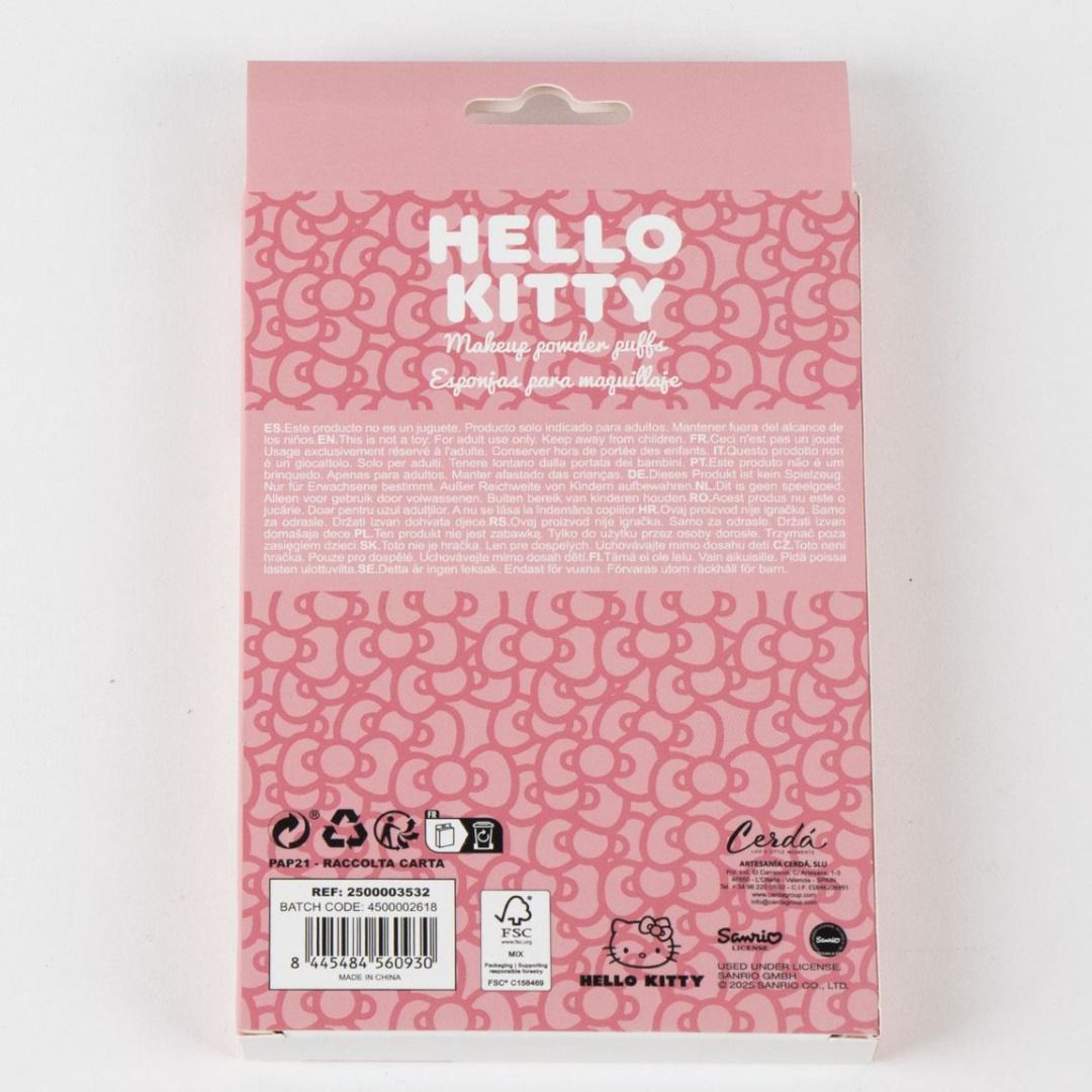 SANRIO Hello Kitty spugnette trucco