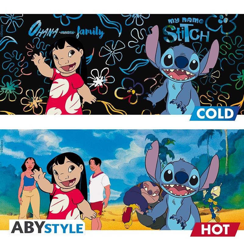 DISNEY Stitch tazza termo sensibile
