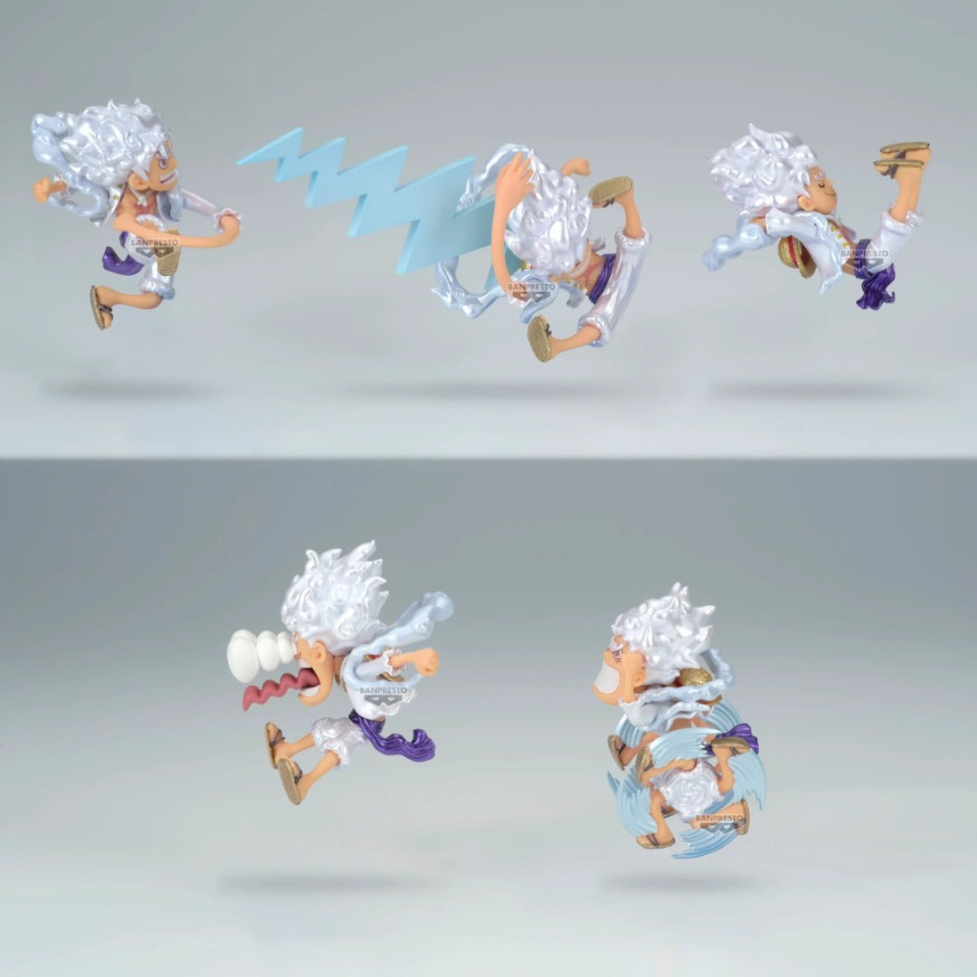 ONE PIECE WCF Luffy Gear 5 Metallic mini figure