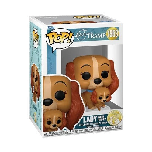 DISNEY FUNKO POP Lilli e il Vagabondo Lady with puppy