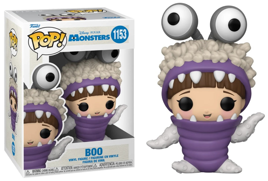 DISNEY FUNKO POP Monsters Inc 20th Boo w/Hood Up