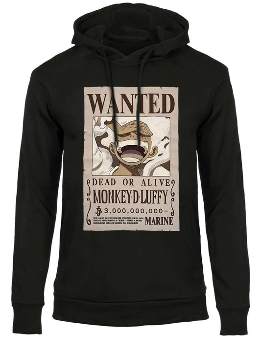 ONE PIECE Wanted Luffy Gear 5 felpa