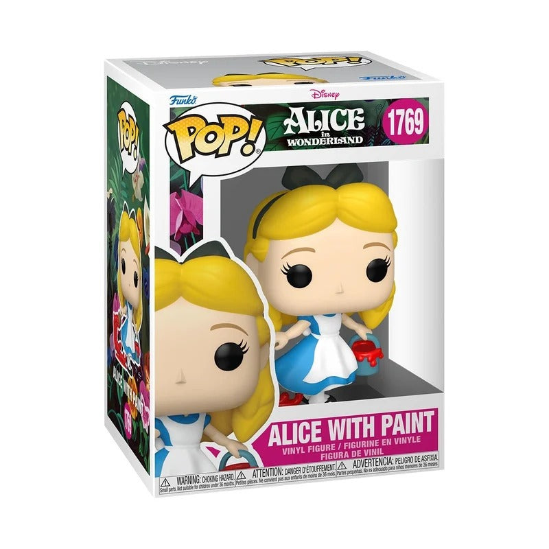 DISNEY FUNKO POP Alice in Wonderland Alice with Paint