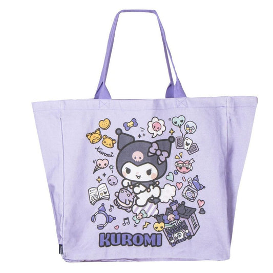 SANRIO Kuromi borsa shopping XL