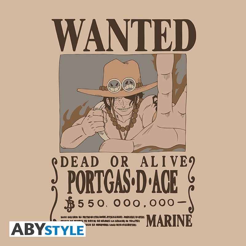 ONE PIECE Wanted Ace t-shirt