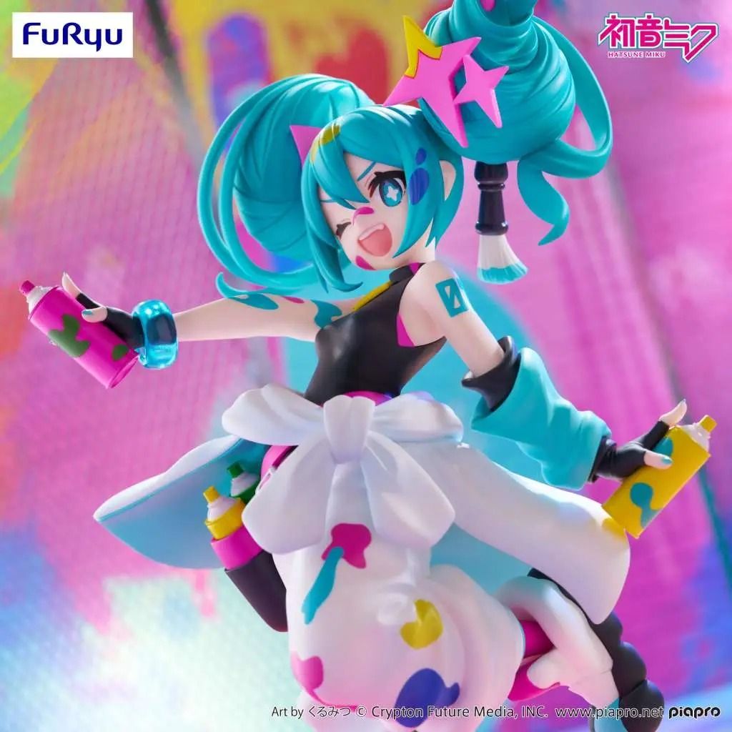 HATSUNE MIKU Hatsune Miku Paint Girl Trio-try-it figure