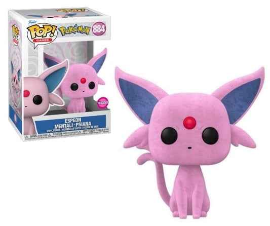 POKEMON FUNKO POP Espeon (Flocked)