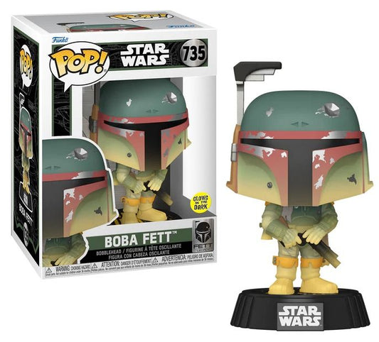 STAR WARS FUNKO POP Boba Fett (GITD)