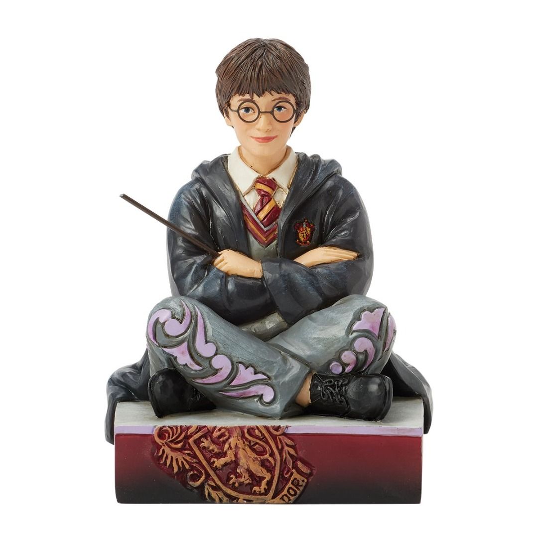 HARRY POTTER Harry Potter con bacchetta statua