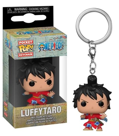 ONE PIECE Funko Pop  Luffy in Kimono portachiavi