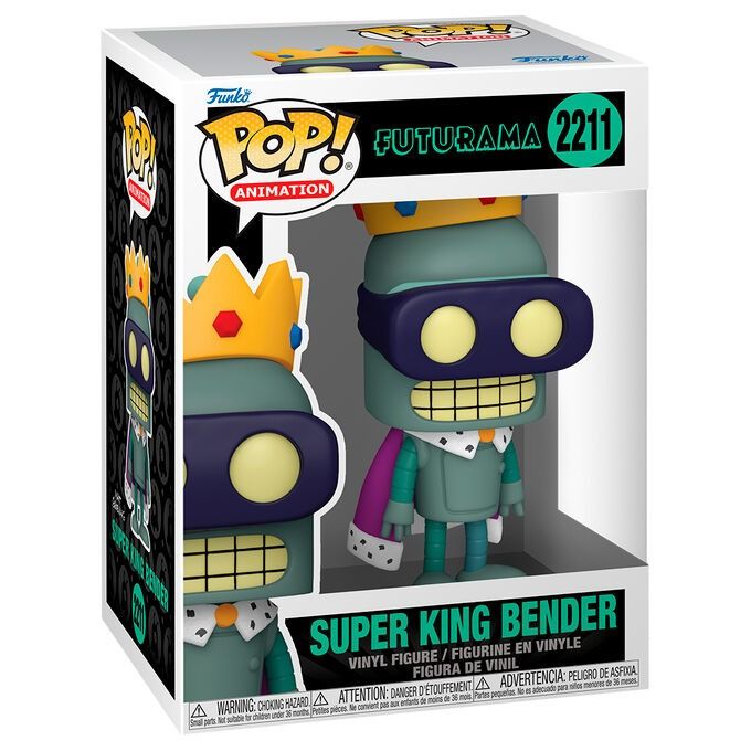 FUTURAMA FUNKO POP Super King Bender