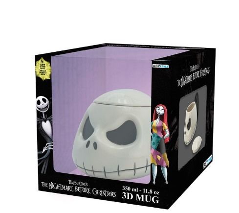 DISNEY Nightmare Before Christmas tazza 3D glow in the dark