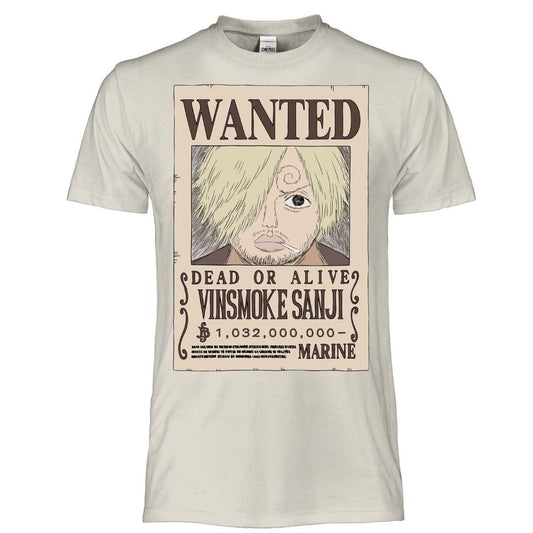 ONE PIECE Wanted Sanji-shirt
