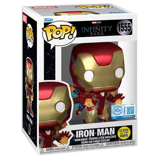 MARVEL FUNKO POP The Infinity Saga Iron Man Exclusive