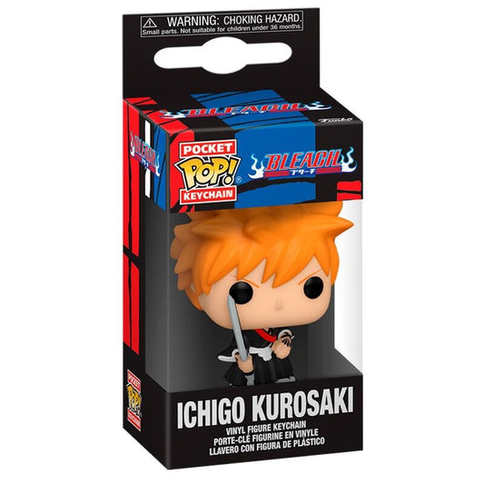 BLEACH Funko Pop Ichigo Kurosaki portachiavi