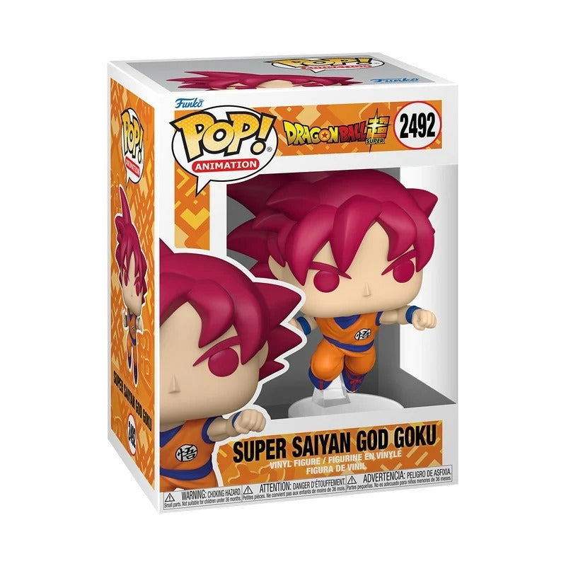 DRAGON BALL FUNKO POP Dragon Ball Super Super Saiyan God Goku