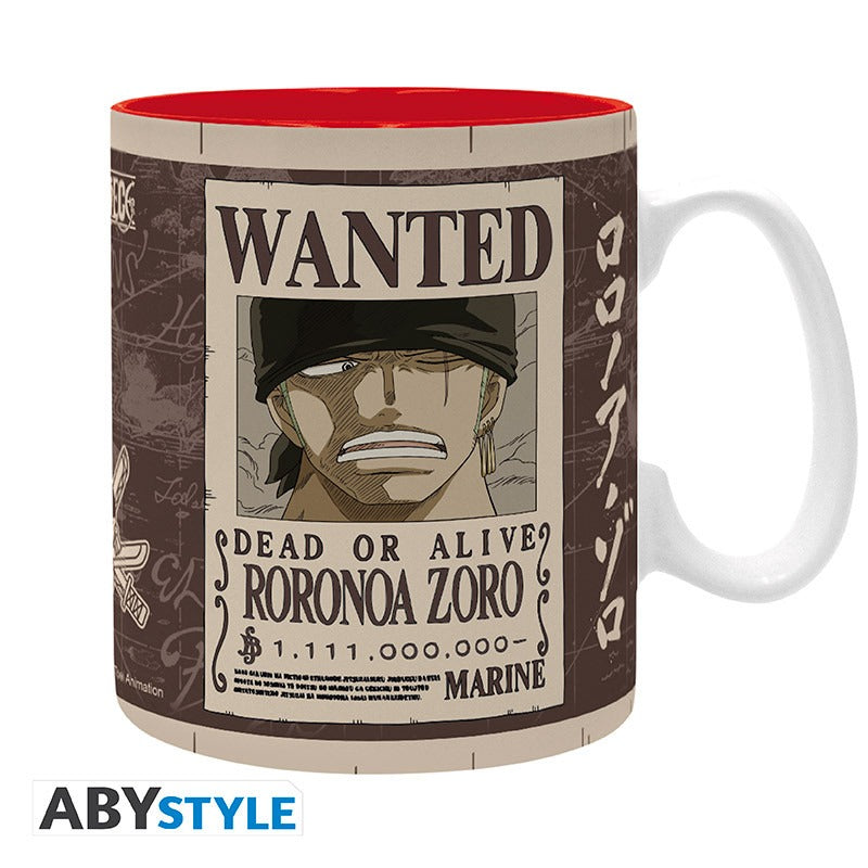 ONE PIECE Wanted Zoro tazza