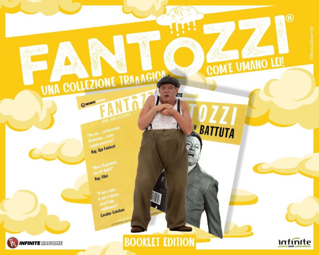 FANTOZZI Com'e' Umano Lei booklet edition figure