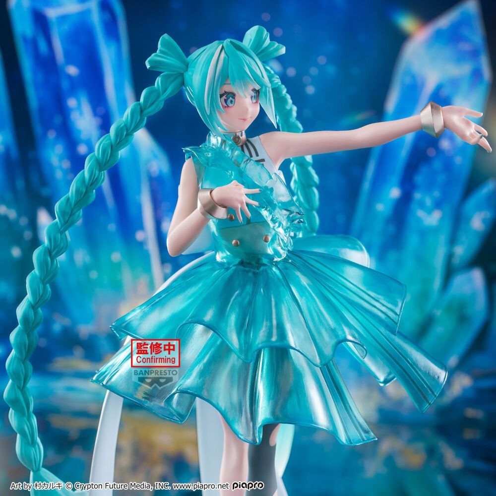 HATSUNE MIKU EmeraldGem Clearluxe Hatsune Miku figure