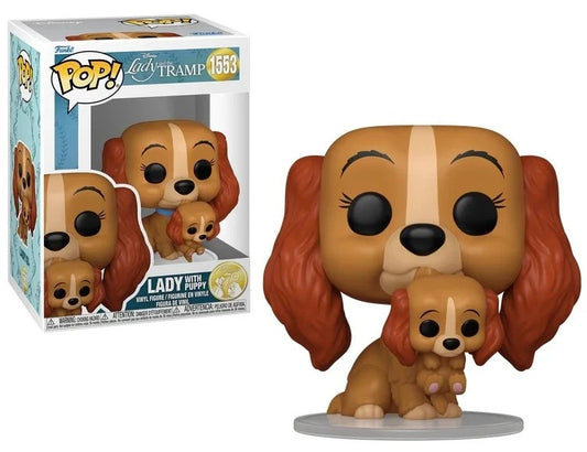 DISNEY FUNKO POP Lilli e il Vagabondo Lady with puppy