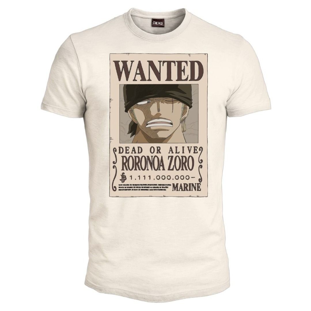 ONE PIECE Wanted Zoro t-shirt