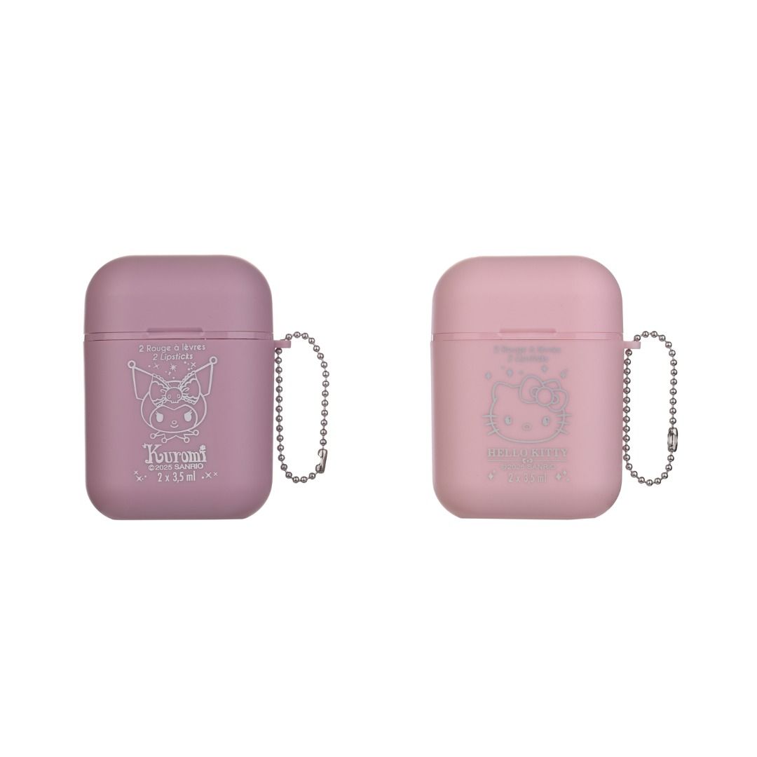 SANRIO Hello Kitty e Kuromi set 2 lipstick