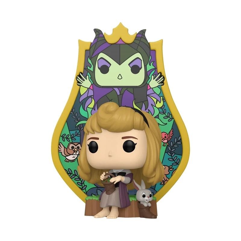 DISNEY FUNKO POP Deluxe Aurora (Stained Glass)