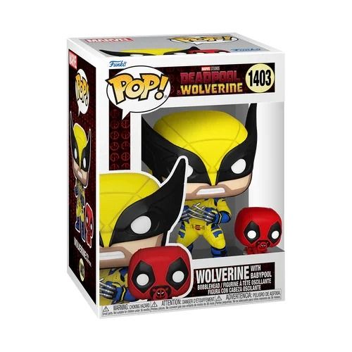 MARVEL FUNKO POP Wolverine with Babypool