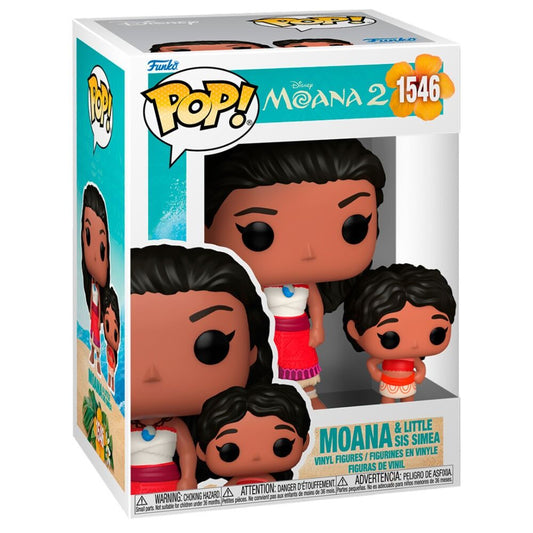DISNEY FUNKO POP Vaiana Moana 2 Moana & Simea