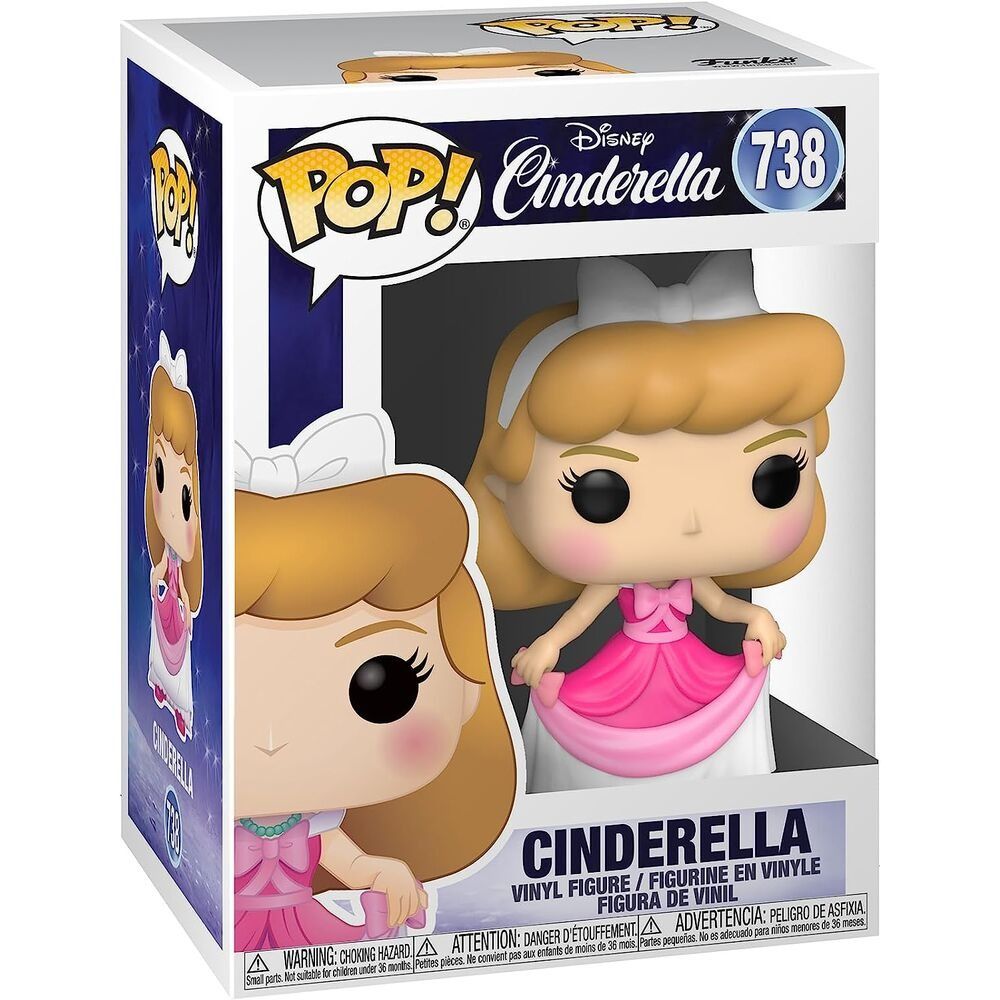 DISNEY FUNKO POP Cinderella Cinderella in Pink Dress