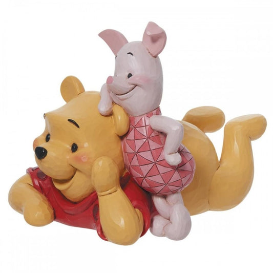 DISNEY TRADITIONS Pooh e Piglet figura