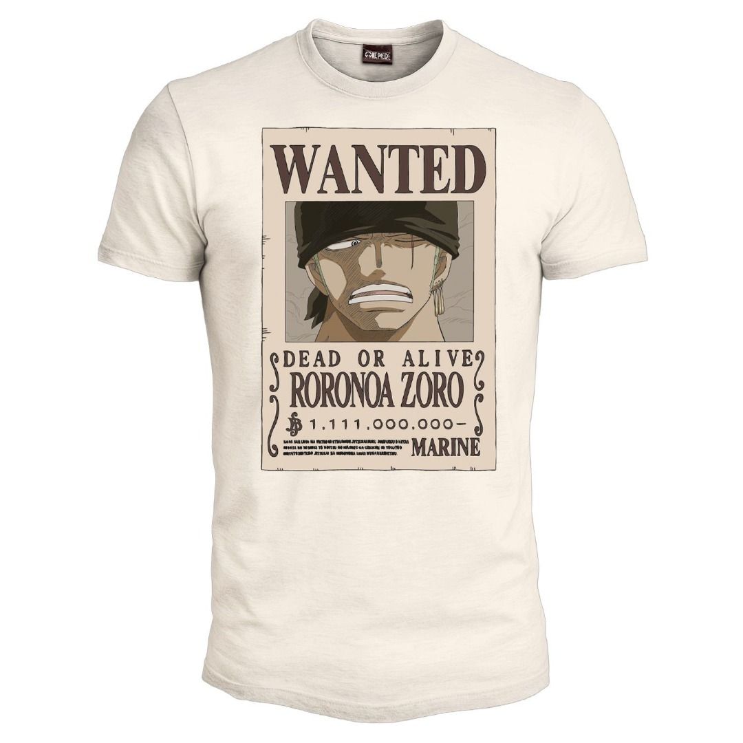 ONE PIECE Wanted Zoro t-shirt kids