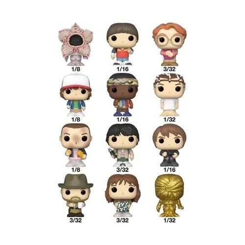 STRANGER THINGS Mystery Bitty POP assortiti