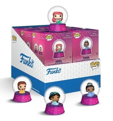 DISNEY PRINCESS Mini Snow Globes