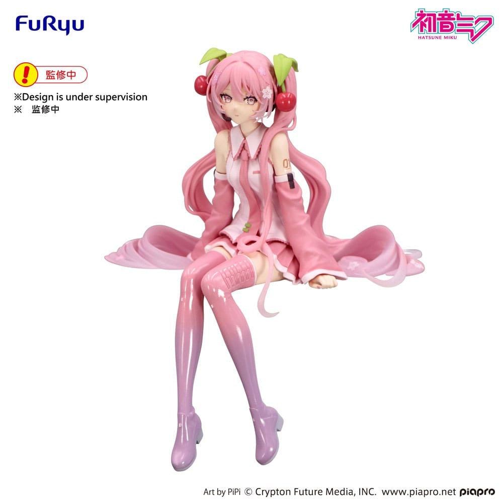 HATSUNE MIKU Sakura Miku - Statue Noodle figure