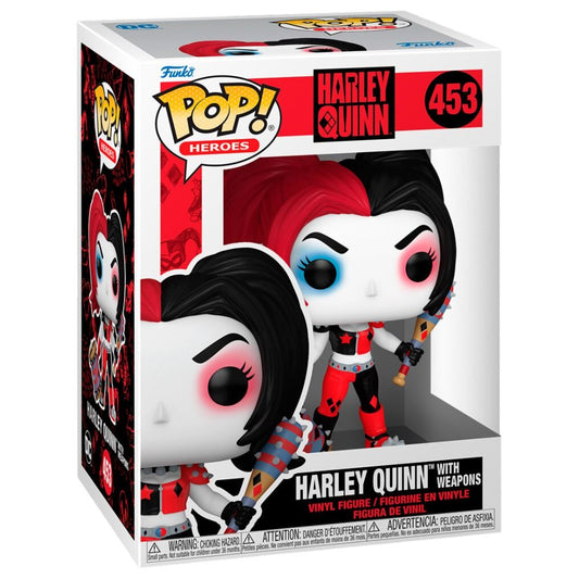 DC FUNKO POP Harley Quinn with Weapons