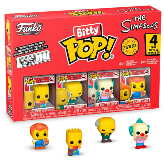THE SIMPSONS Bitty Pop 4 Pack - Bart