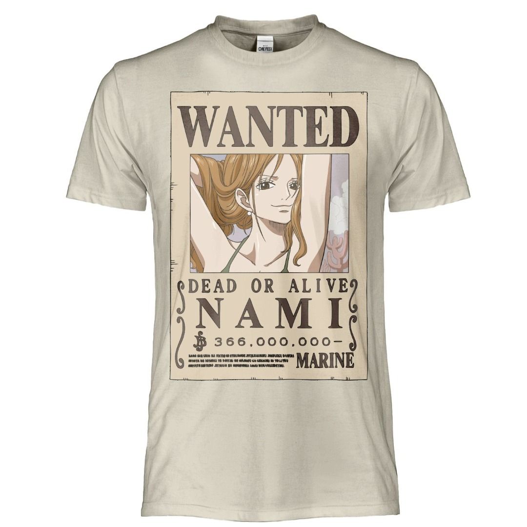 ONE PIECE Wanted Nami-shirt