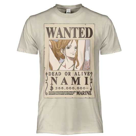 ONE PIECE Wanted Nami-shirt