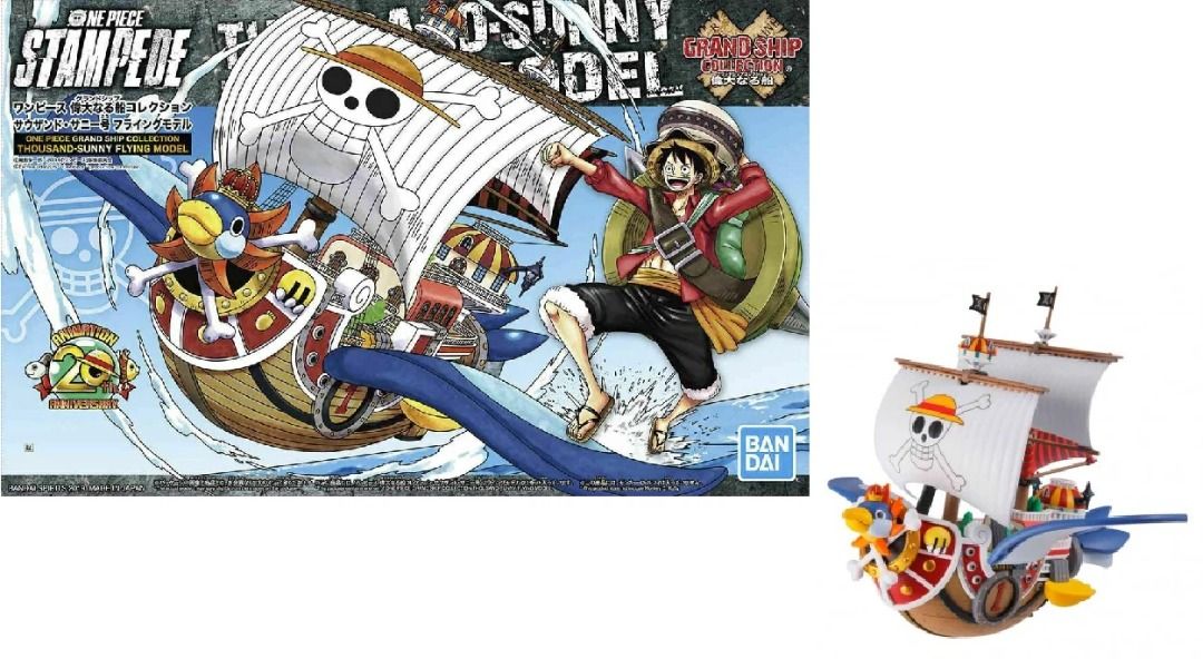 ONE PIECE Thousand Sunny Flying - model kit