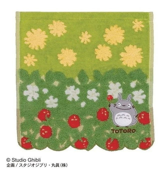STUDIO GHIBLI Totoro Flowers & Strawberry - Mini Towel
